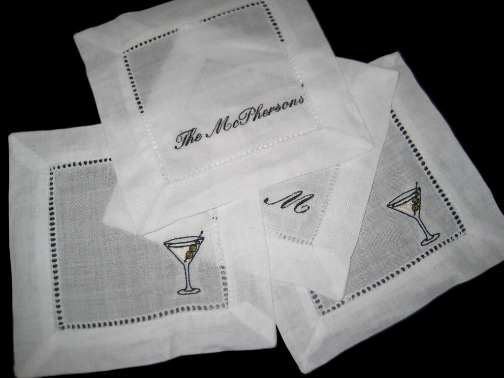 Personalized Cocktail Napkins