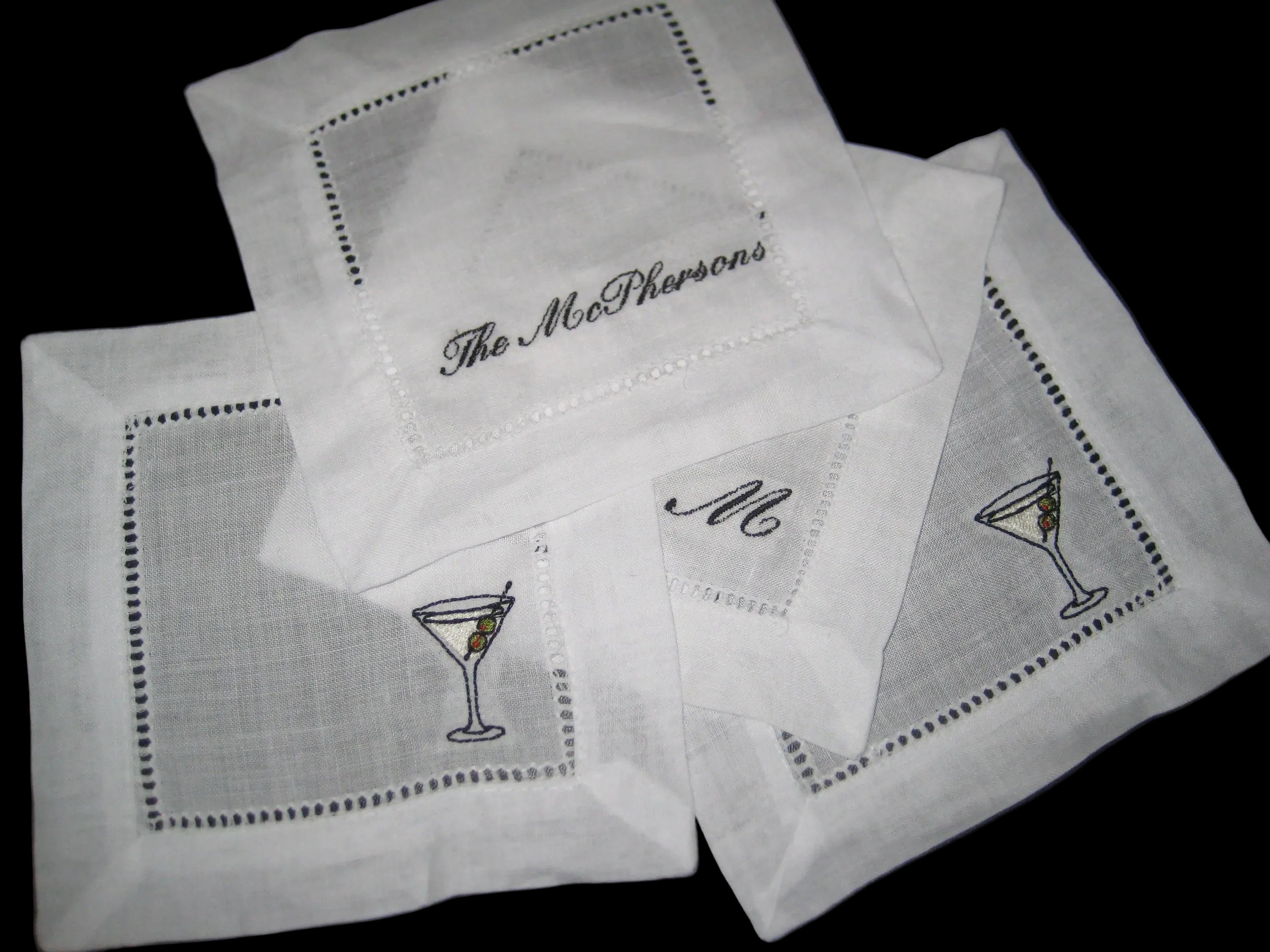 Personalized Cocktail Napkins