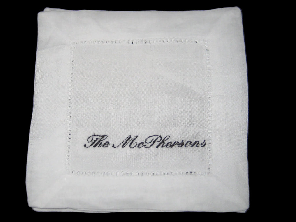 Personalized Cocktail Napkins