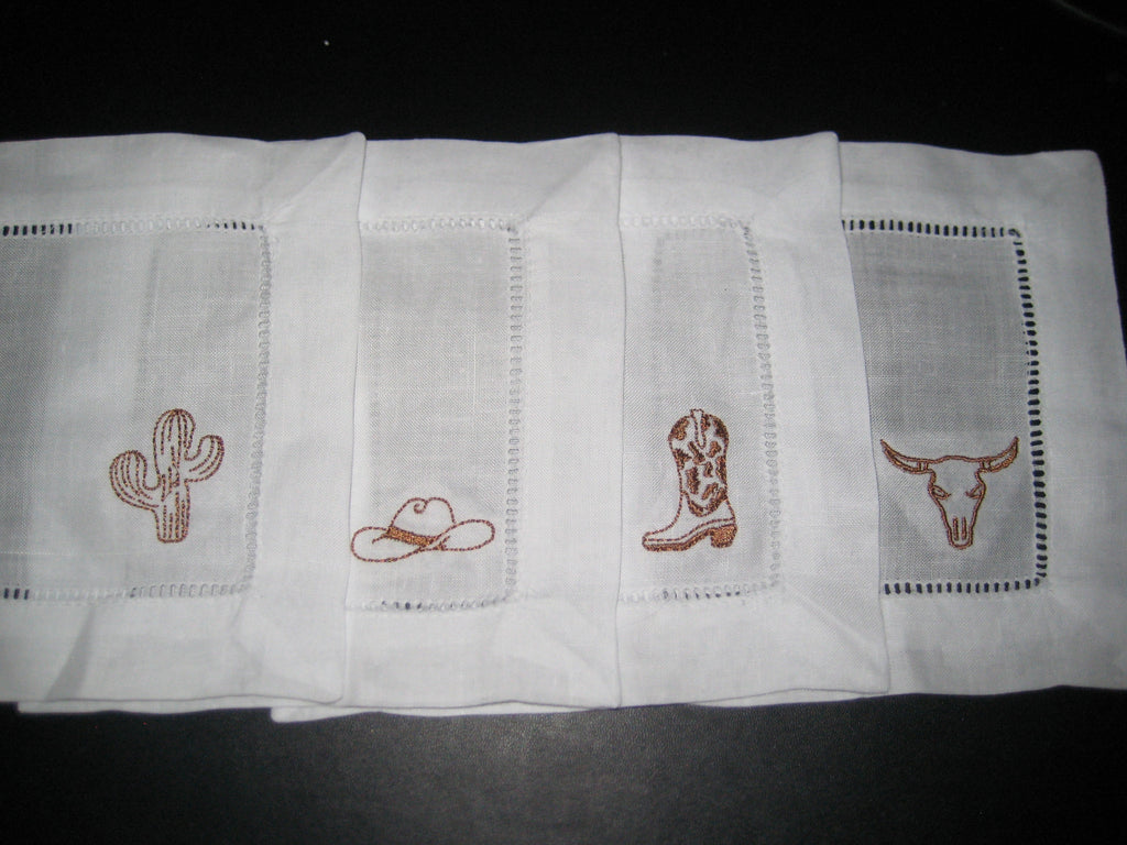Western Cocktail Napkins