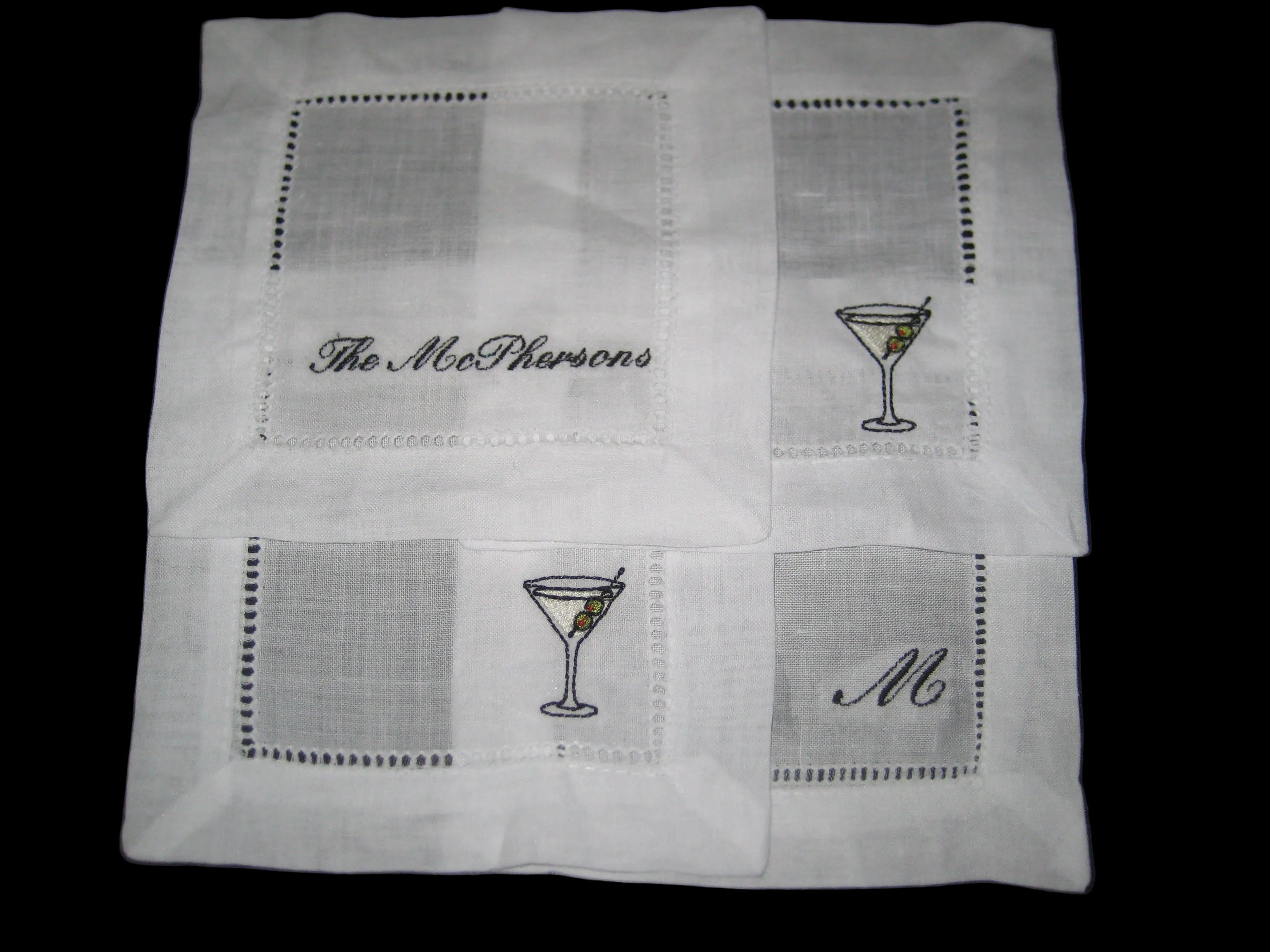Personalized Cocktail Napkins