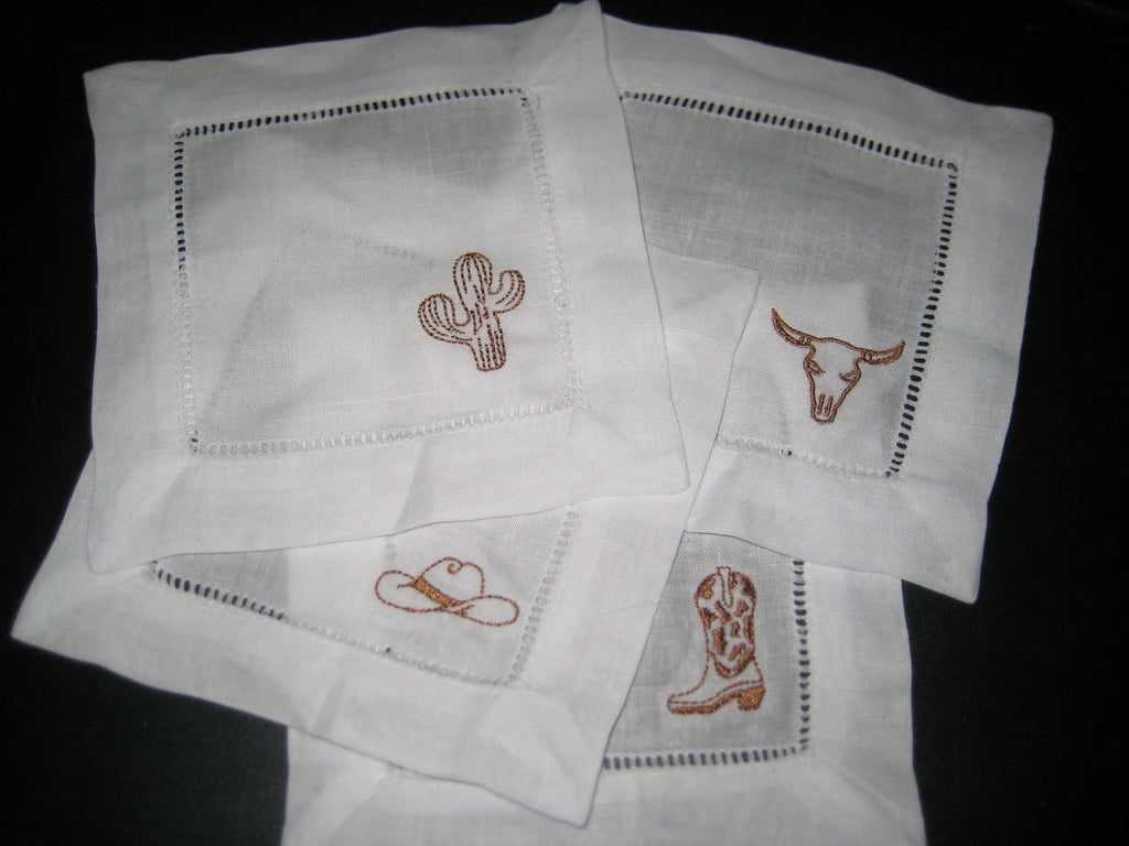 Western Cocktail Napkins