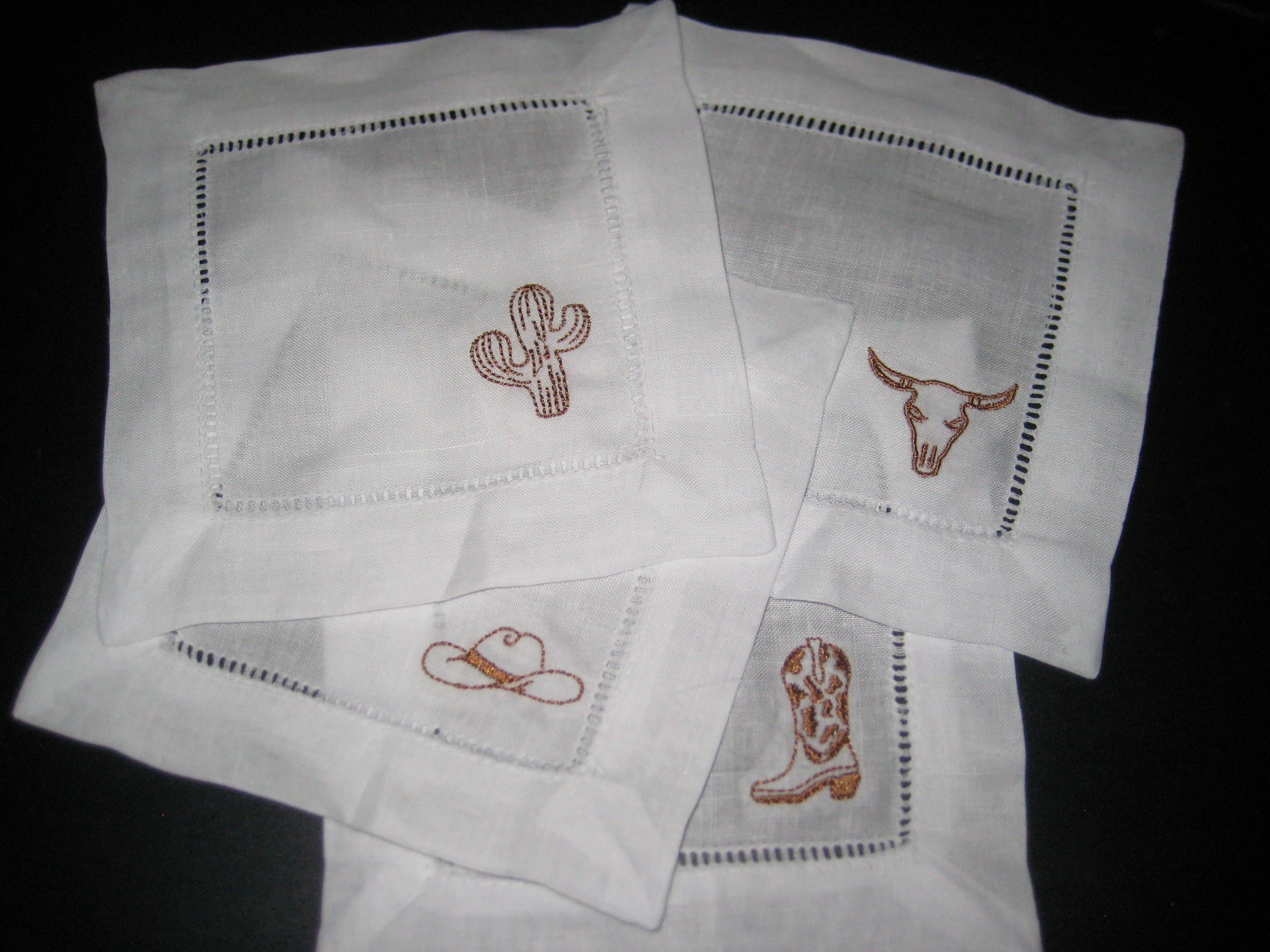 Western Cocktail Napkins