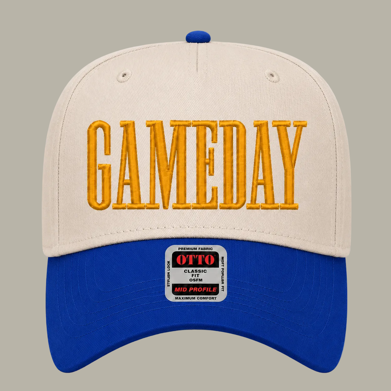 Blue and Gold Gameday Hat
